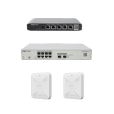 Solución Completa de Red para hasta 100 Clientes y hasta 2 servicios de Internet., Ideal para Iniciar un Proyecto de Hotelería u Oficina